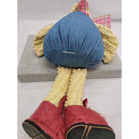 TB Toy Trading Co Plush Chicken Shelf Sitter Heavy Bean Bottom 13" Country Folk - Picture 14 of 16